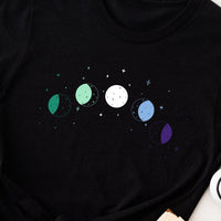 Celestial Moon Phase Gay Tee