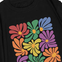 Funky Flowers Rainbow Sweat