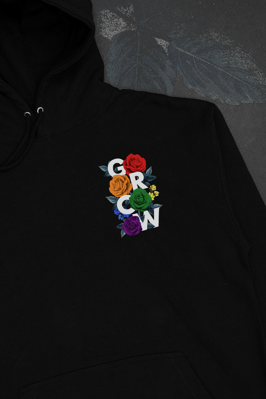 Floral Grow Rainbow Hoodie