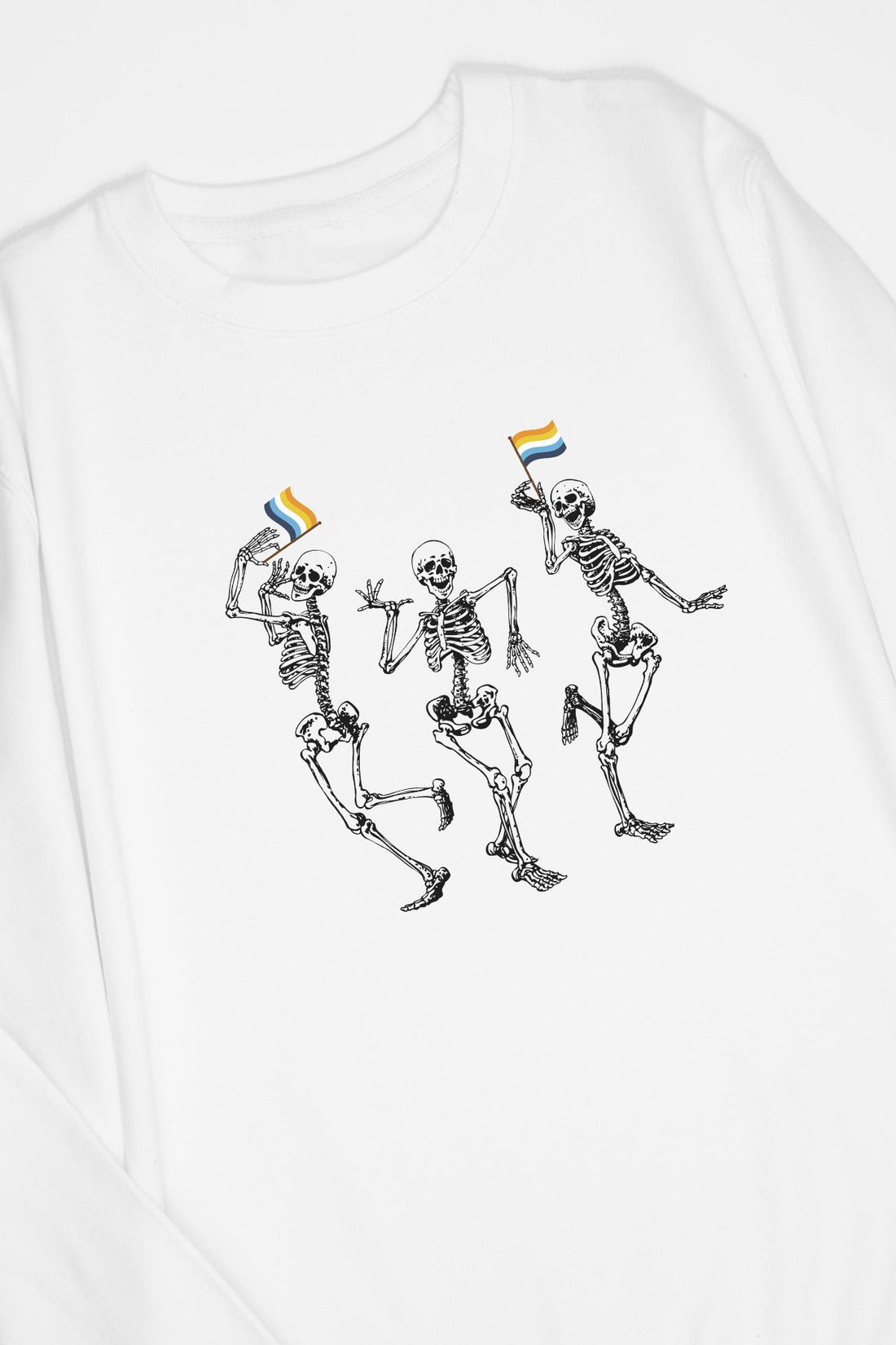 Dancing Skeletons AroAce Sweat