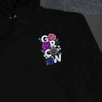 Floral Grow Gender Fluid Hoodie