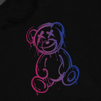 Graffiti Teddy Bisexual Hoodie