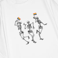 Dancing Skeletons Rainbow Sweat