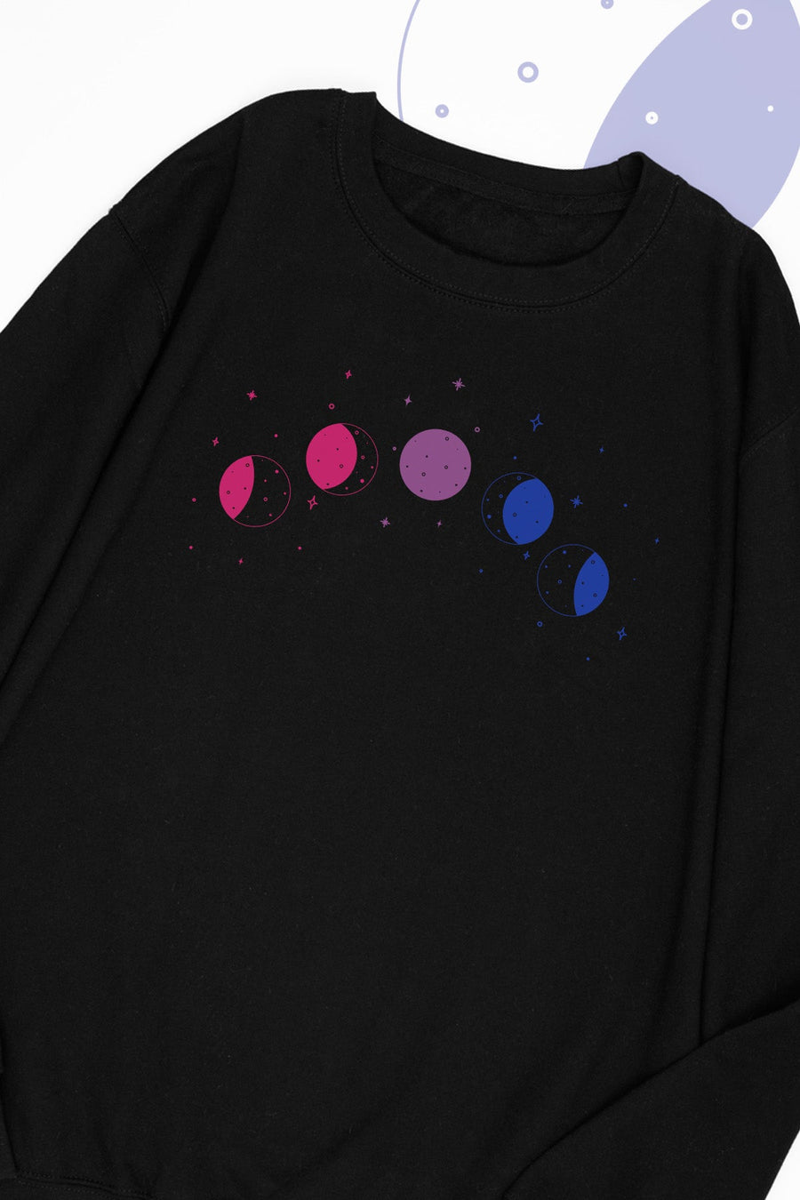 Celestial Moon Phase Bisexual Sweat
