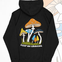 'Keep On Growing' AroAce Hoodie