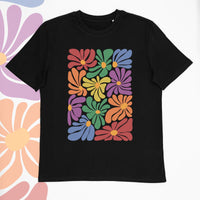 Funky Flowers Rainbow Tee