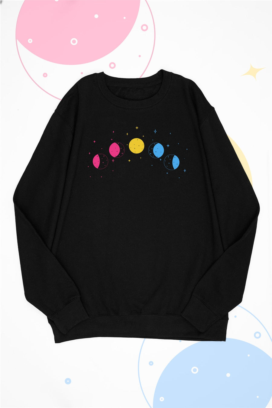 Celestial Moon Phase Pansexual Sweat