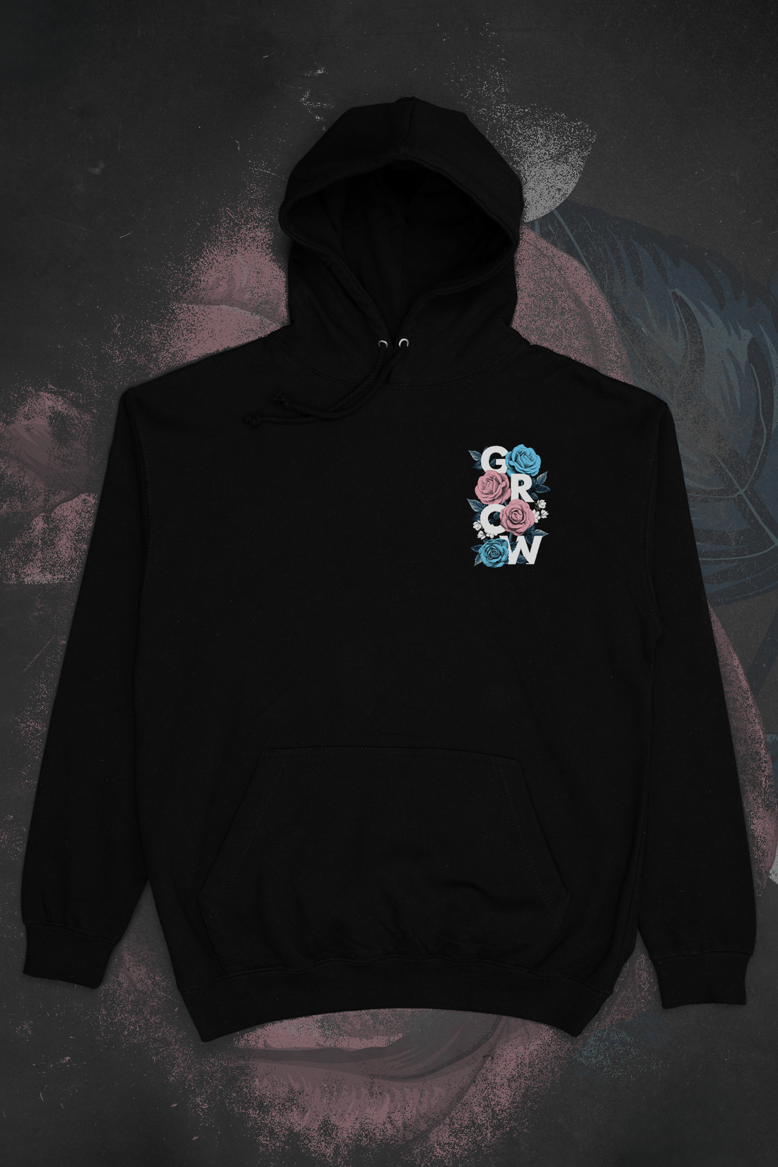 Floral Grow Transgender Hoodie