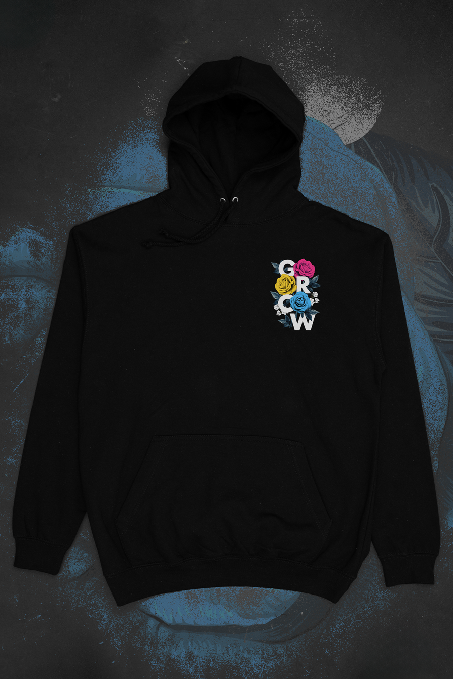 Floral Grow Pansexual Hoodie