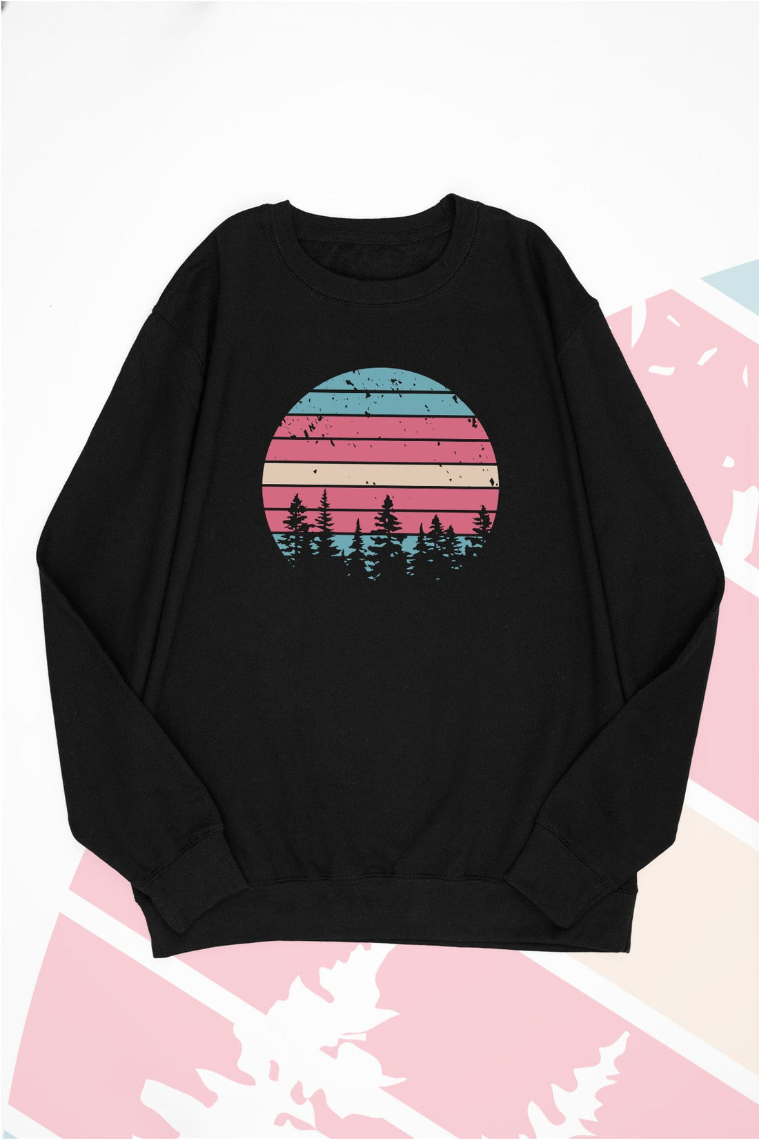 Retro Sunset Transgender Sweat