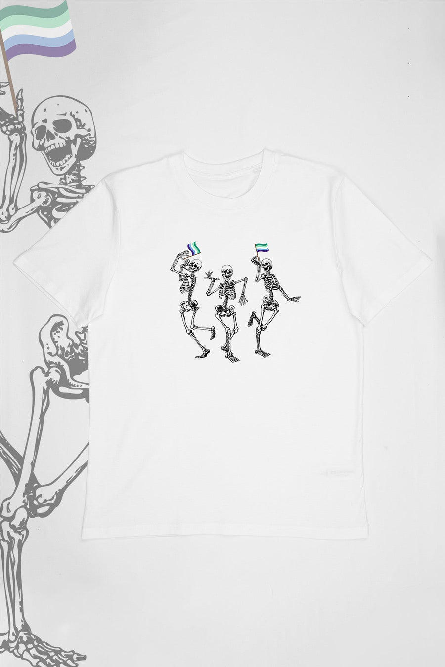 Dancing Skeletons Gay Tee