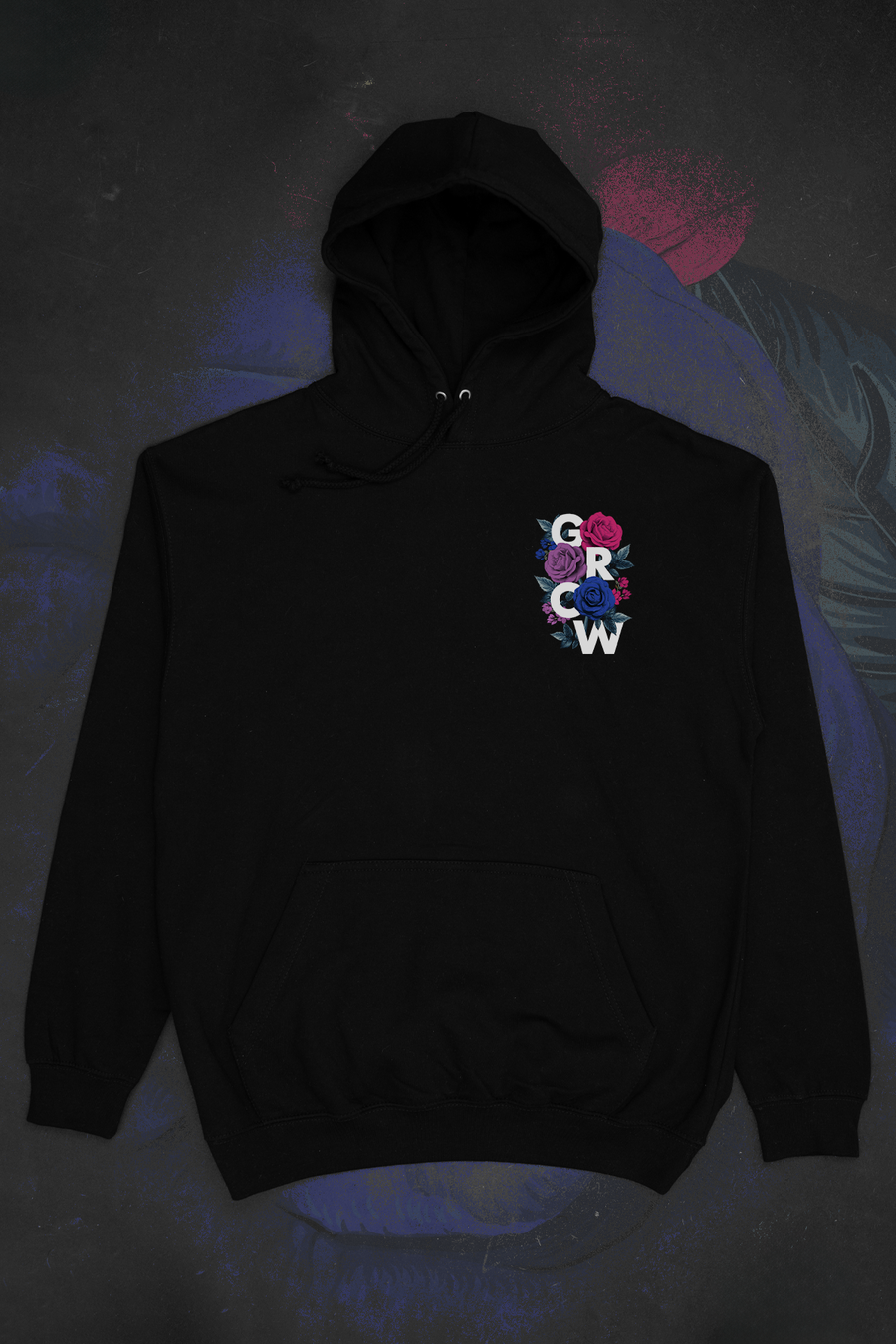 Floral Grow Bisexual Hoodie