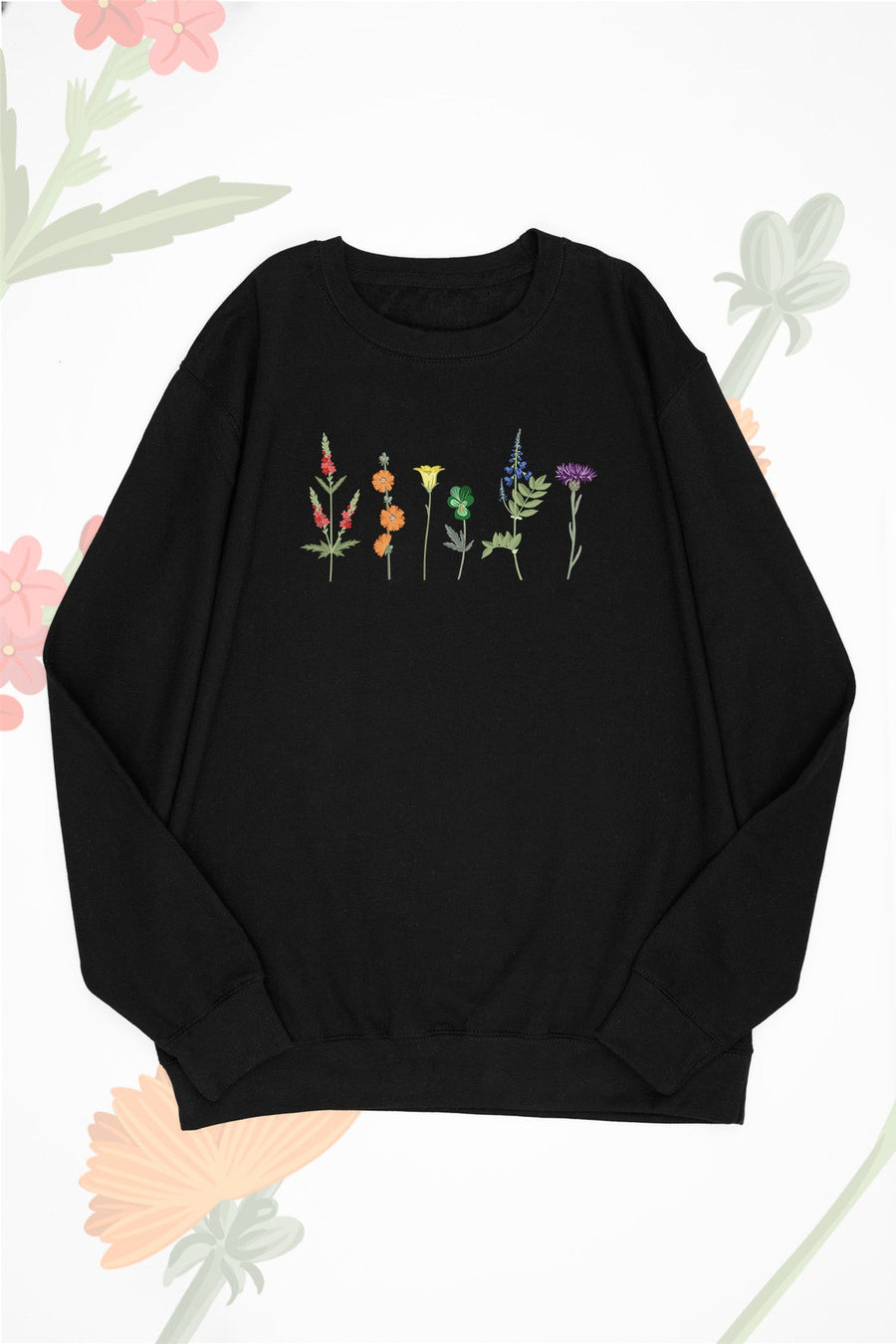 Wildflowers Rainbow Sweat