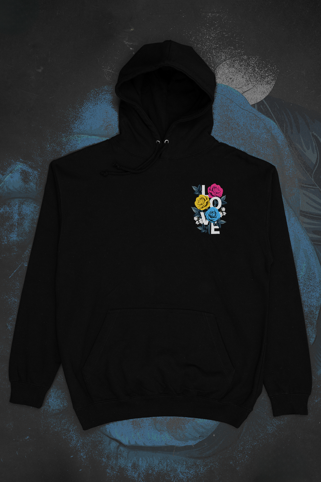 Floral Love Pansexual Hoodie