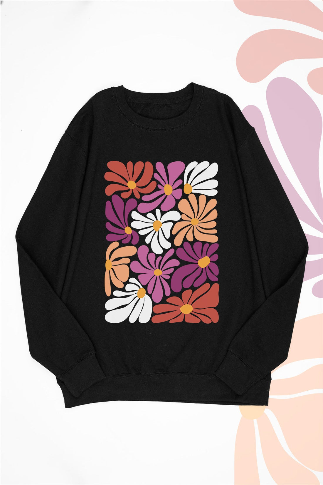 Funky Flowers Lesbian Sweat