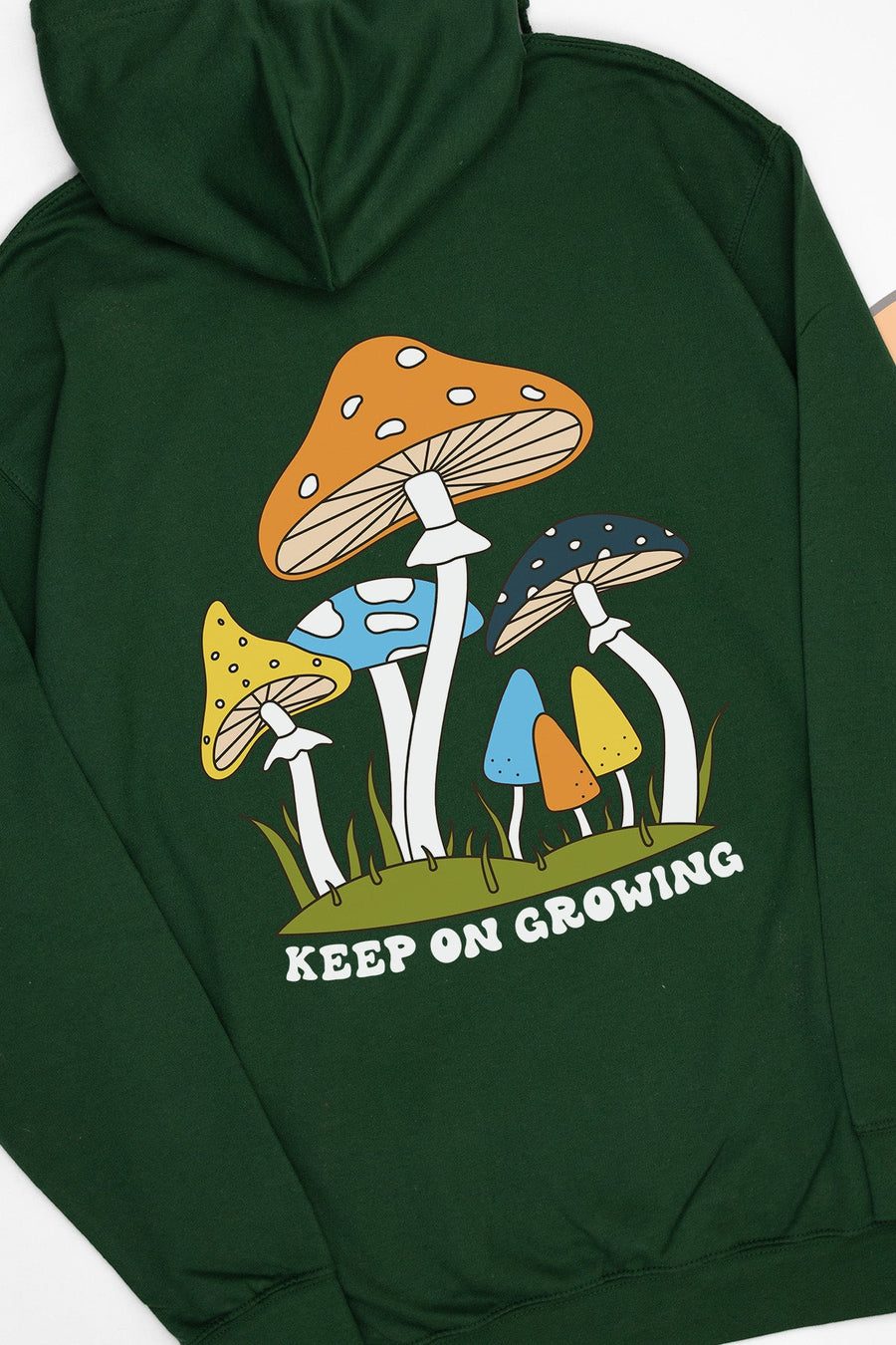 'Keep On Growing' AroAce Hoodie