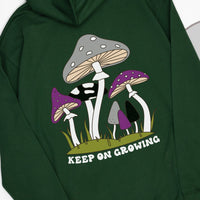 'Keep On Growing' Asexual Hoodie