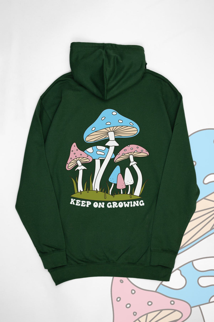 'Keep On Growing' Transgender Hoodie