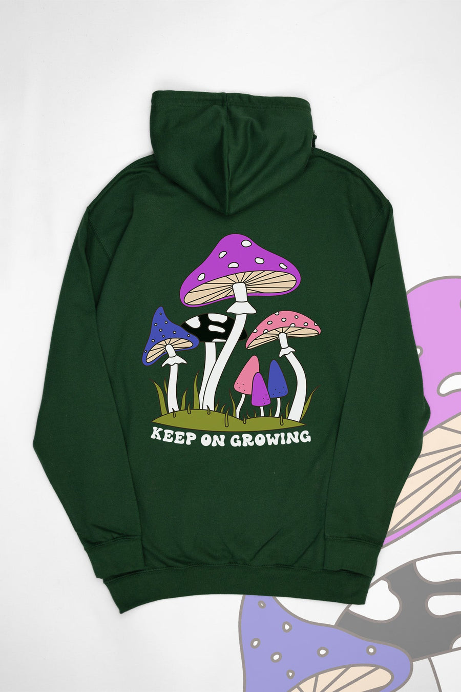 'Keep On Growing' Gender Fluid Hoodie