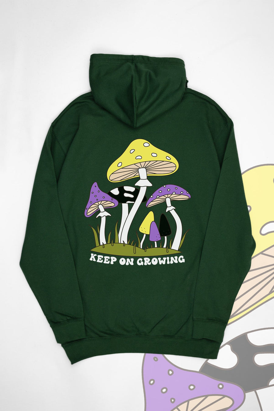 'Keep On Growing' Non-Binary Hoodie