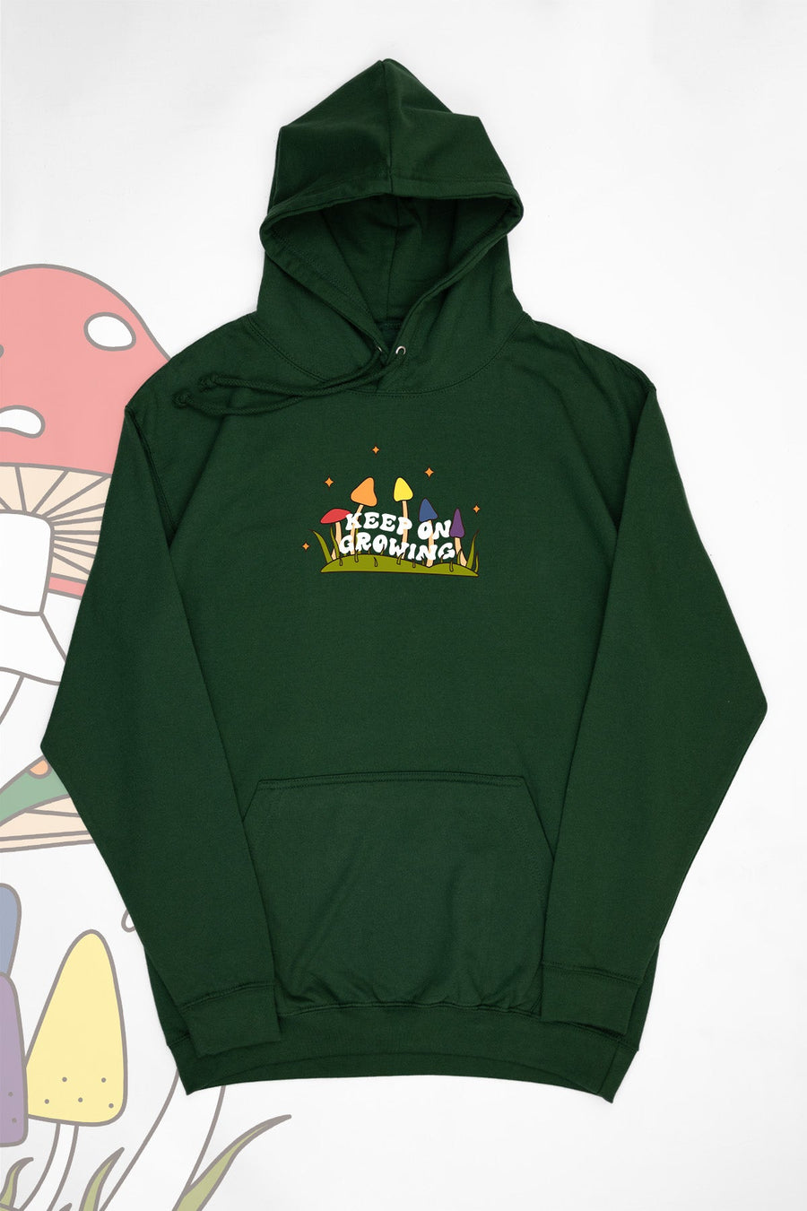 'Keep On Growing' Rainbow Hoodie