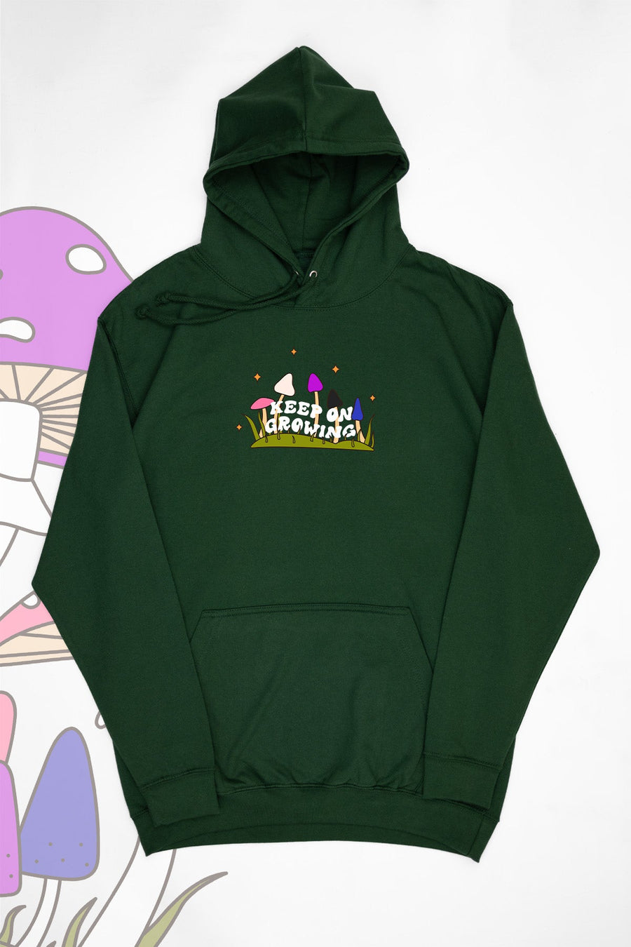 'Keep On Growing' Gender Fluid Hoodie