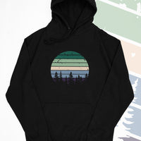 Retro Sunset Gay Hoodie