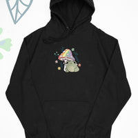 Frog & Mushroom Rainbow Hoodie