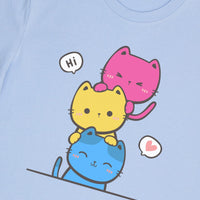 Kawaii Cat Pile Pansexual Tee