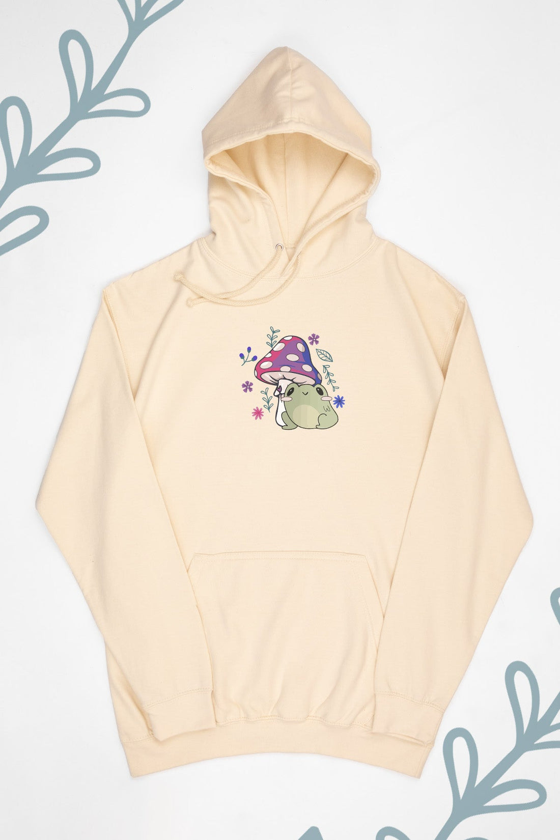 Frog & Mushroom Bisexual Hoodie