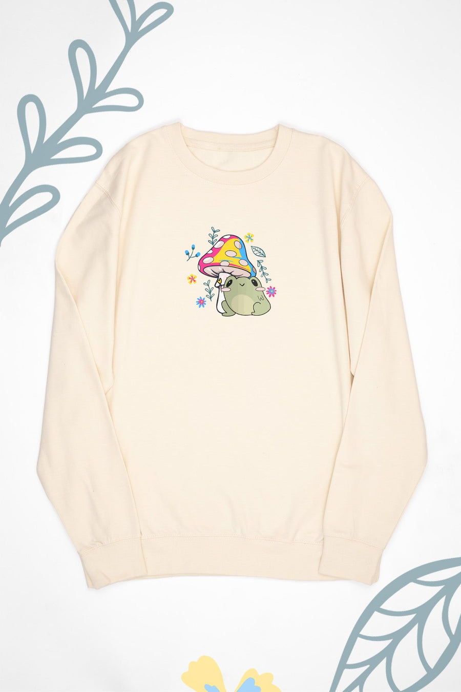 Frog & Mushroom Pansexual Sweat