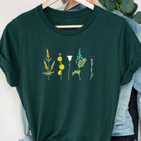 Wildflowers AroAce Tee