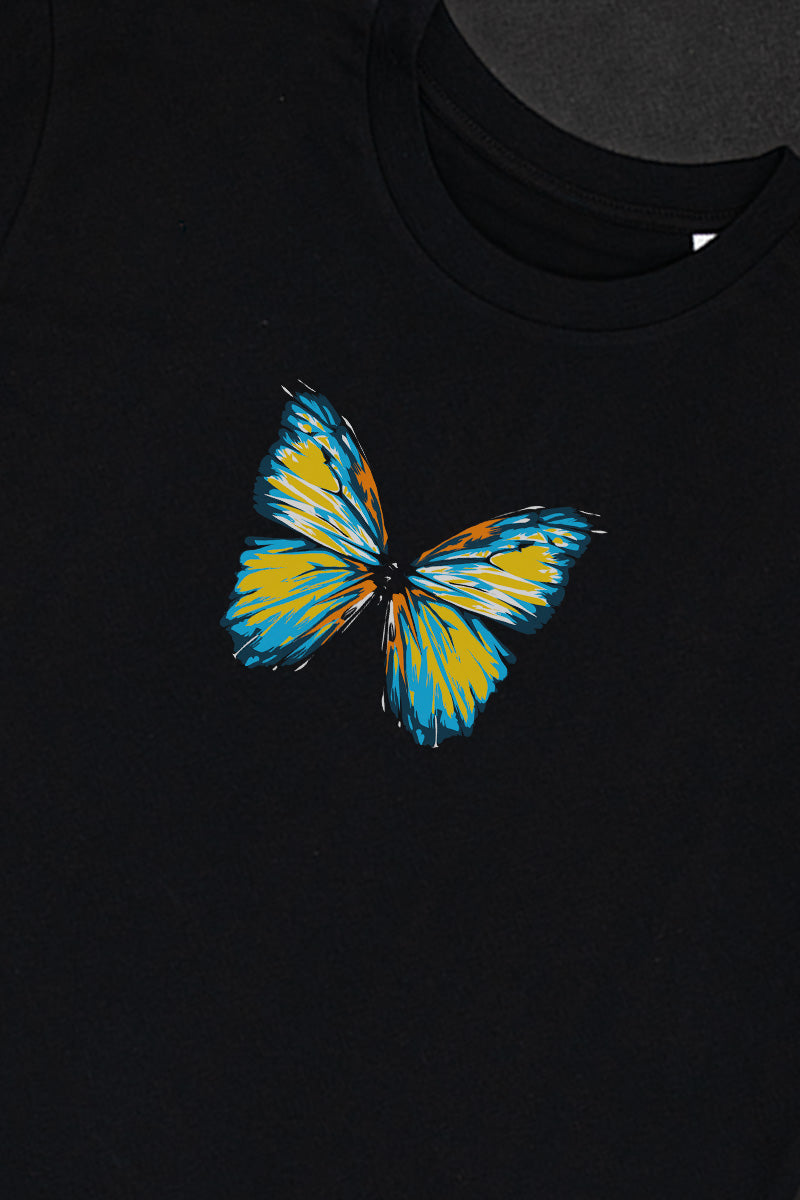 Butterfly "Growth" AroAce Tee