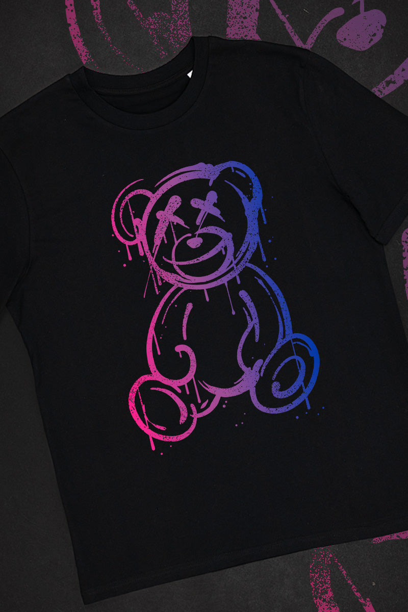 Graffiti Teddy Bisexual Tee