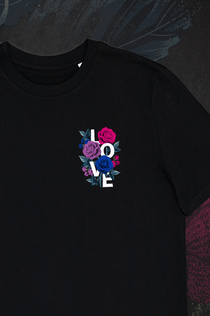 Floral Love Bisexual Tee