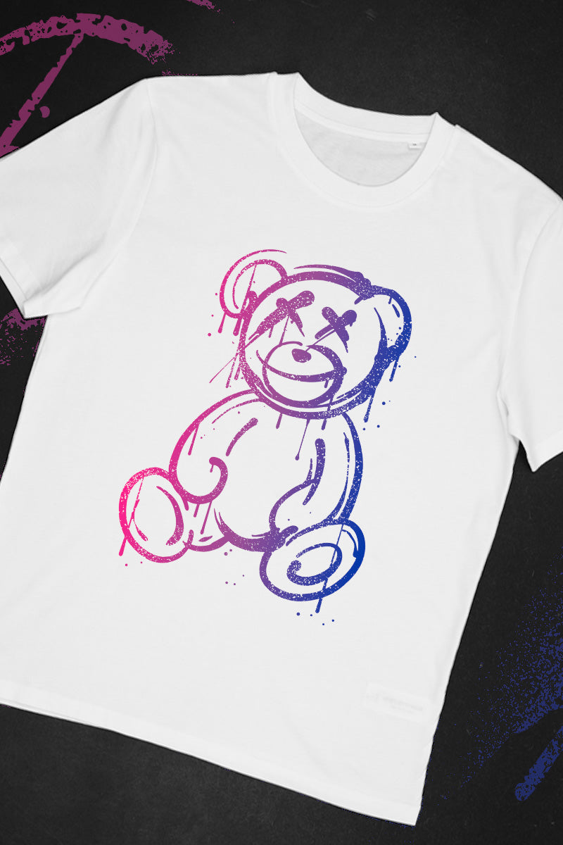 Graffiti Teddy Bisexual Tee