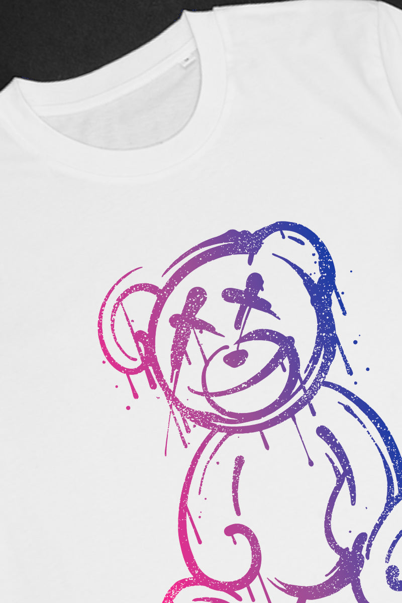 Graffiti Teddy Bisexual Tee