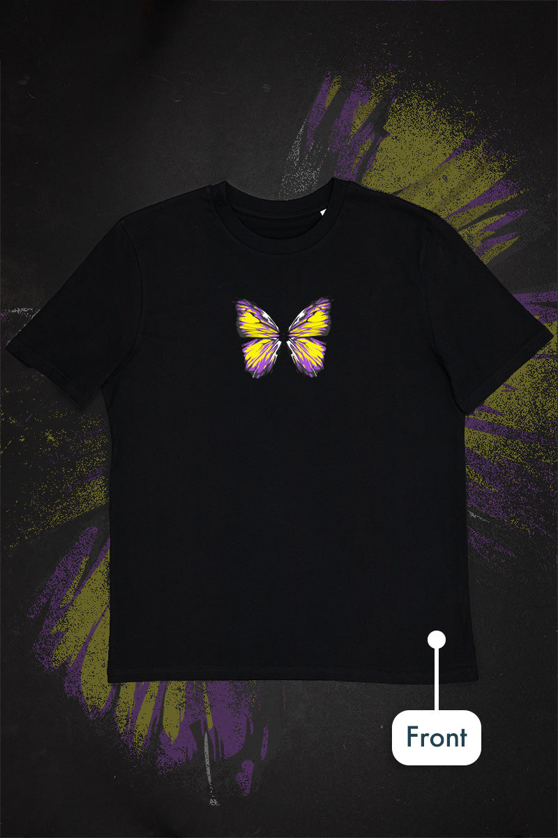 Butterfly "Growth" Non-Binary Tee