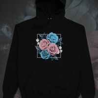 Framed Florals Transgender Hoodie