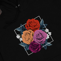 Framed Florals Lesbian Hoodie