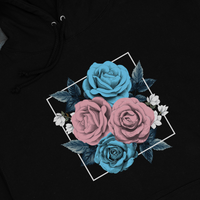 Framed Florals Transgender Hoodie