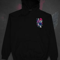 Floral Love Bisexual Hoodie