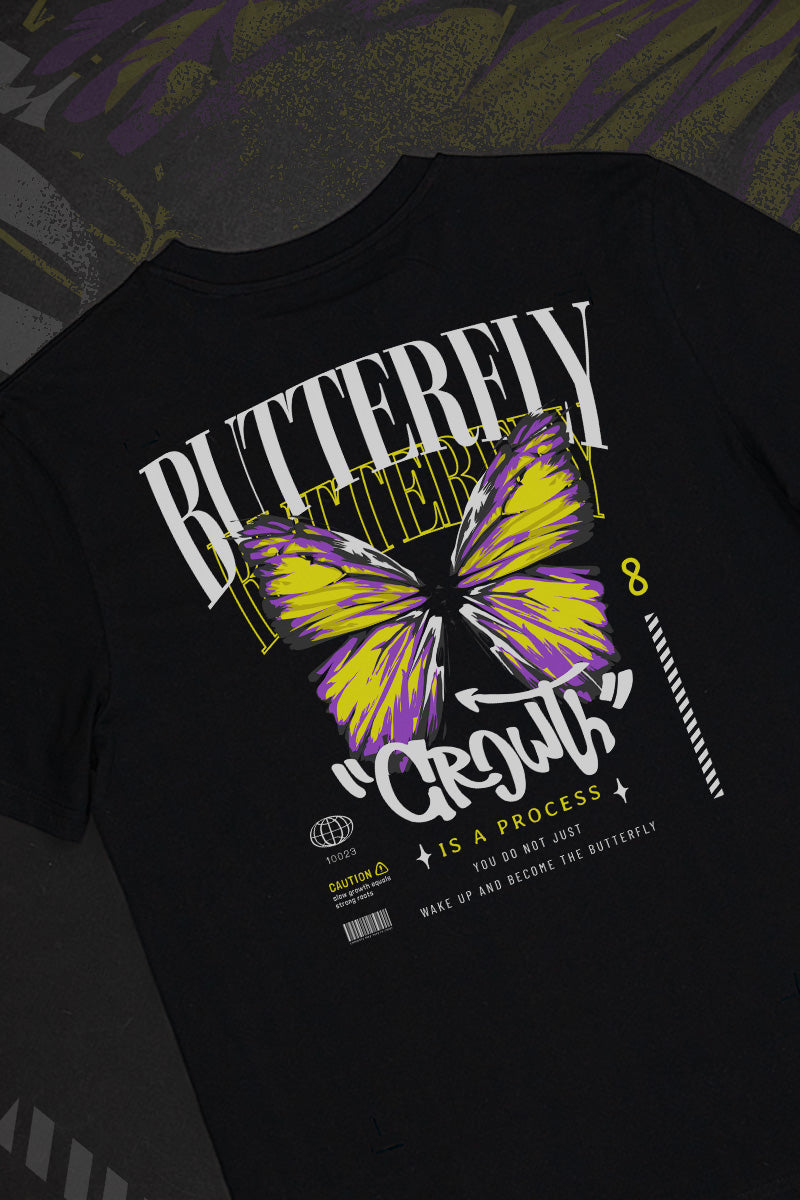 Butterfly "Growth" Non-Binary Tee