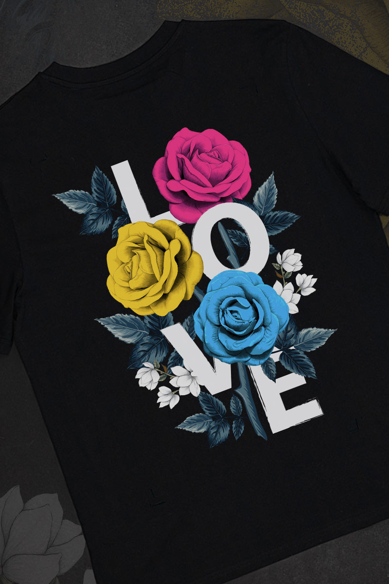 Floral Love Pansexual Tee