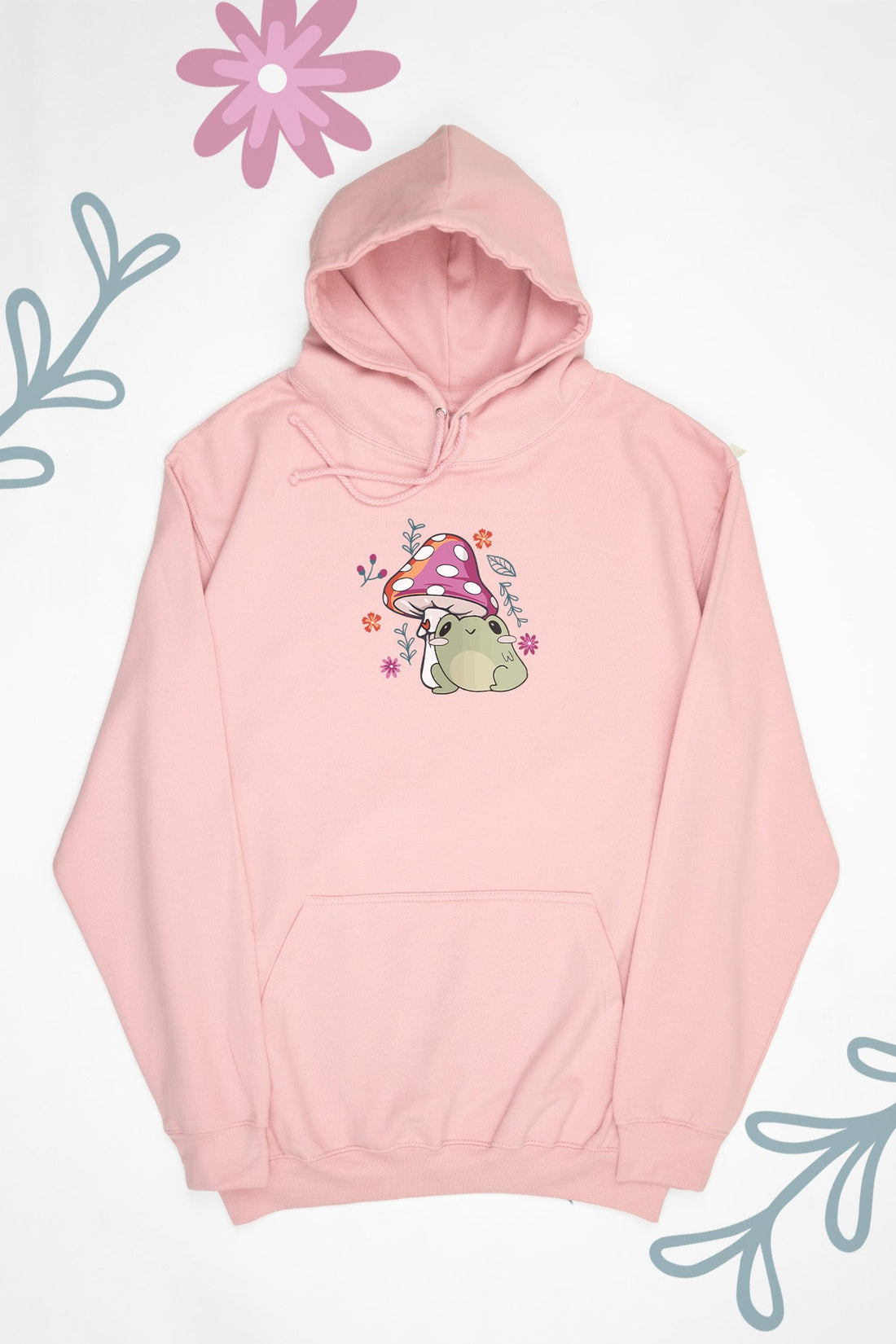 Frog & Mushroom Lesbian Hoodie