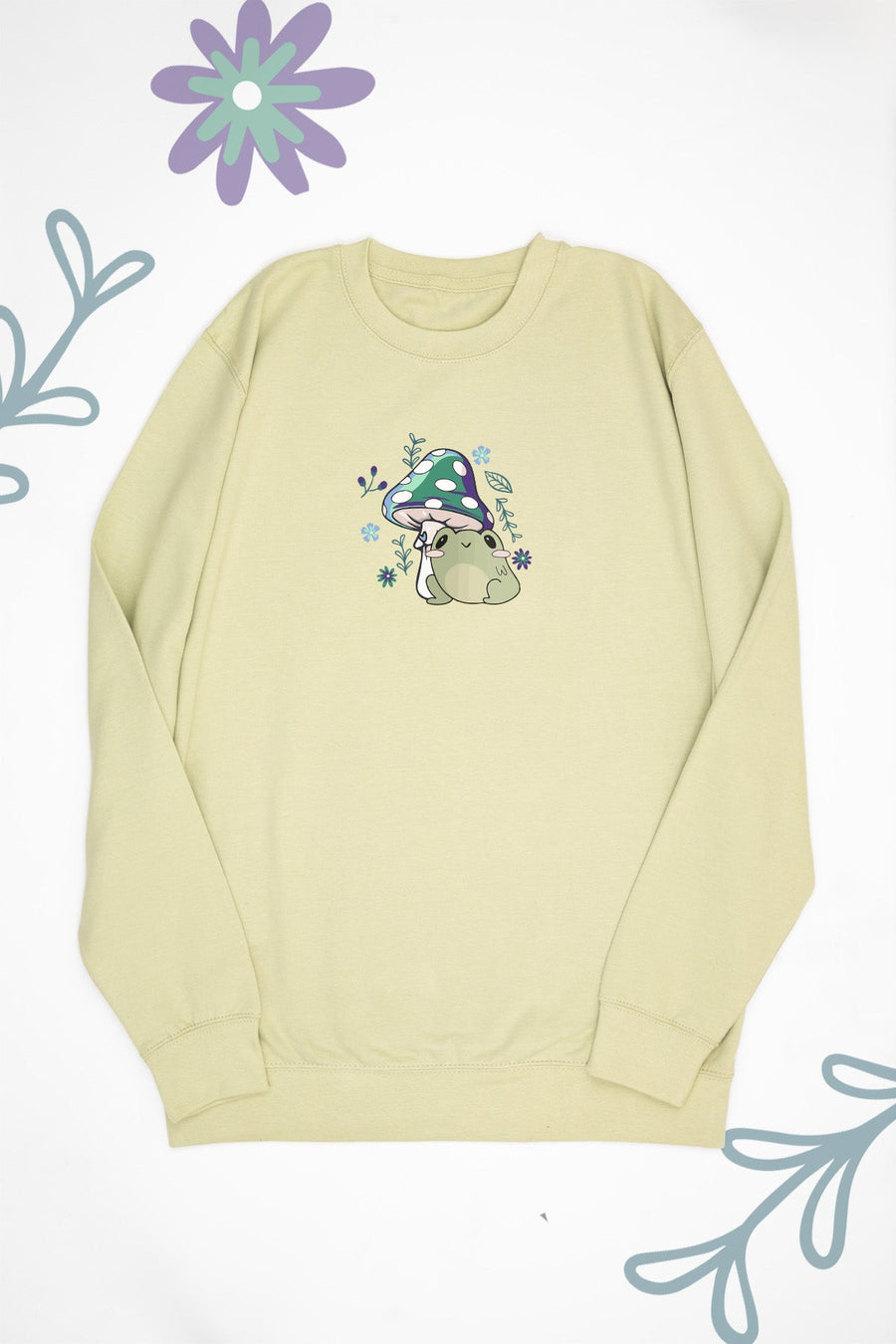 Frog & Mushroom Gay Sweat