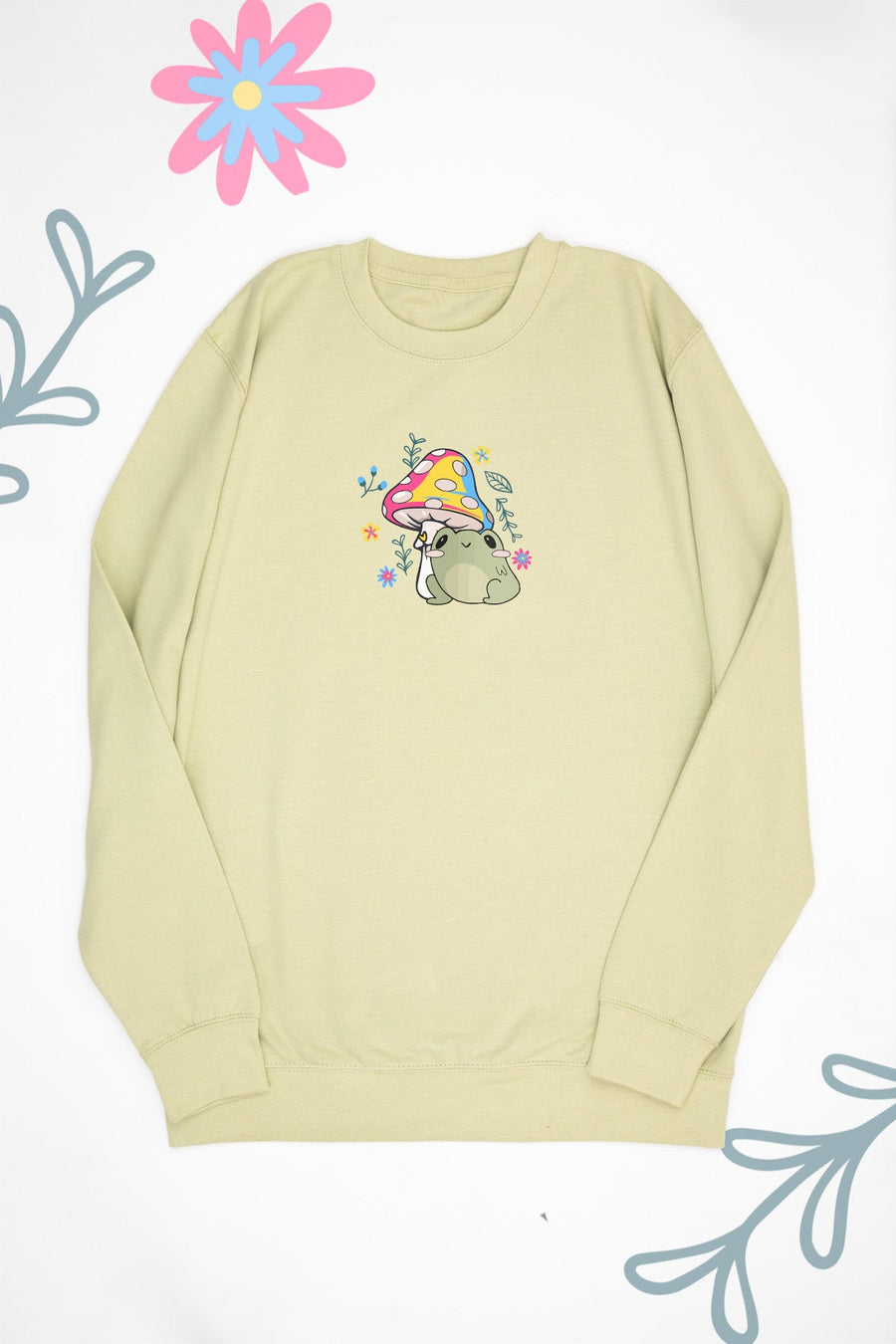 Frog & Mushroom Pansexual Sweat