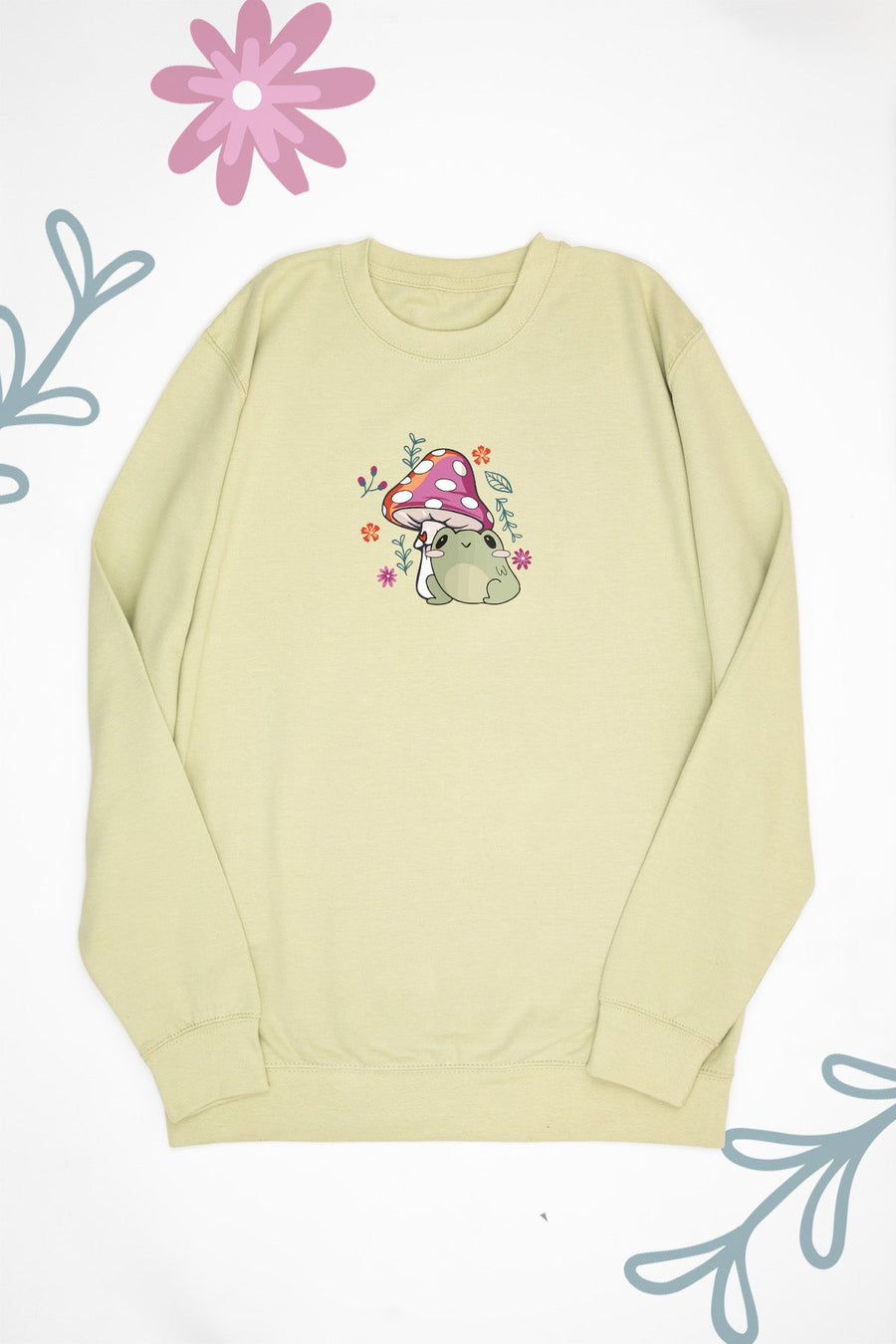 Frog & Mushroom Lesbian Sweat