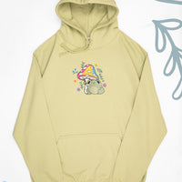 Frog & Mushroom Pansexual Hoodie