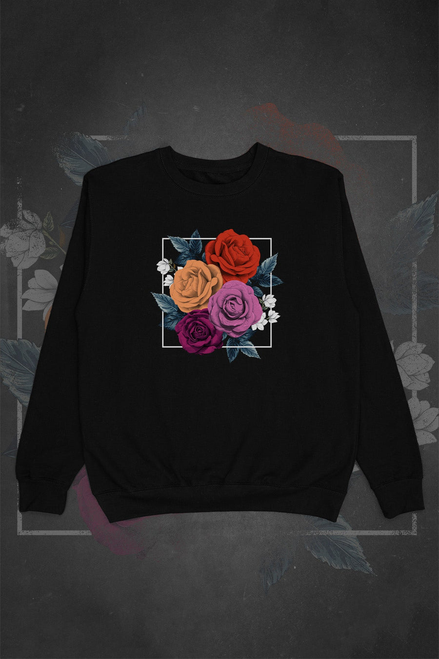 Framed Florals Lesbian Sweat